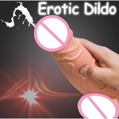 60MM Huge Dildo Strapon G-Spot Flirting Gay Erotic Penis Suction Cup Dick Anal Gode Sexshop Adult Sex Toys For Woman Consolador