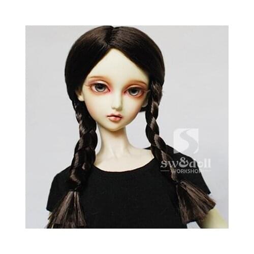 1/3 1/4 1/6 1/8 scale BJD wig accessories Double braided hair for BJD/SD doll.Not included doll,clothes,shoes,and other C1027