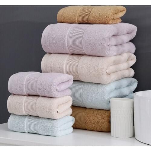Bath towel Super soft long stapled cotton face towel excellent water-absorbing quality pattern towel 70cm*140cm
