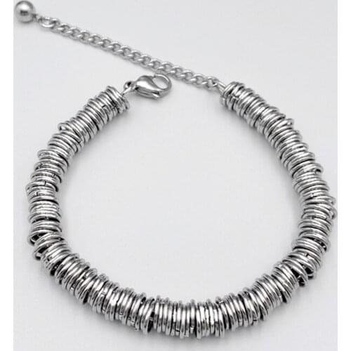 Titanium steel domineering stainless steel bracelet jewelry new popular hundred matching accessories