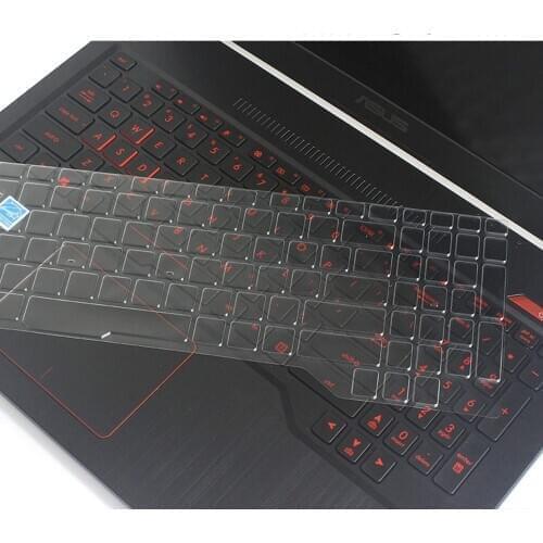 OVY Keyboard Covers for ASUS TUF gaming FX504 GD FX504GE FX504G TPU clear laptop keyboards protector cover protective film Sale