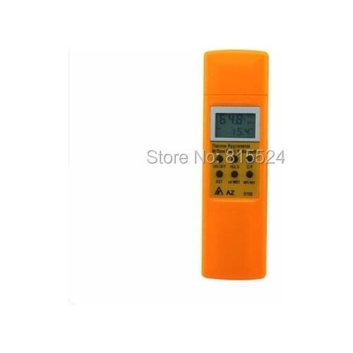 DEW POINT & WET BULB TEMP Meter Temperature and Humidity Table AZ8705 Pocket Type Hygro-thermometer