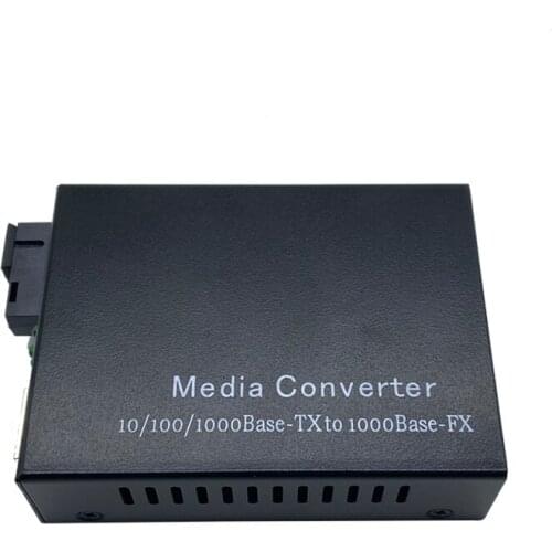 FTTH 1310nm 1550nm SM mm 20km ethernet fiber optic media converter 10/100/1000 price