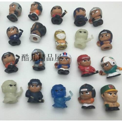 50pcs/lot Baseball Football Player Model Toy 2.5cm Kids Toy Model Figures Hobby Collectible Mix Random Sending