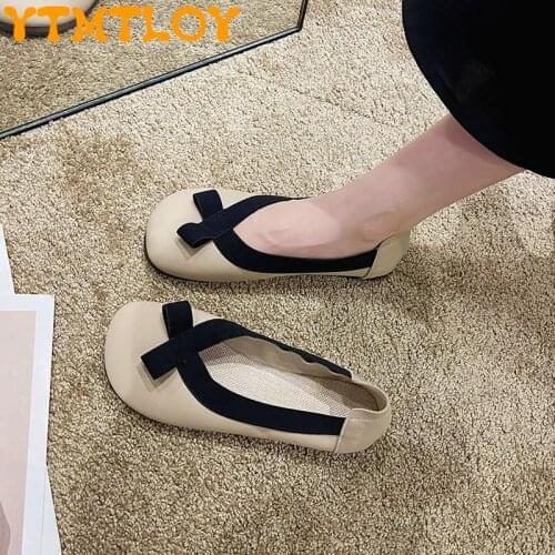 Korean version of cute summer new soft-soled single shoes wild round head cover foot spoon flat peas shoes student leisure