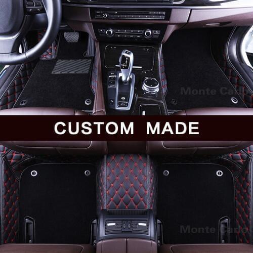 Custom fit car floor mat for Honda Pilot 3D all weather heavy duty all cover high quality luxury rug carpet liner(2009-present)