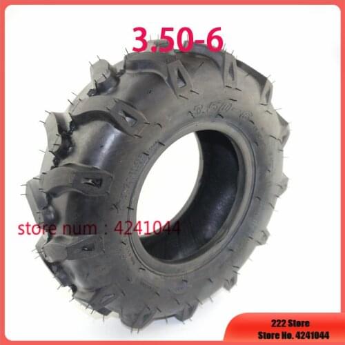 3.50-6 tire Tractor Tyre Wheel For ATV Quad Lawn Mower Garden Tractor rotary cultivator 3.50-6.5 thickening vacuum tyre