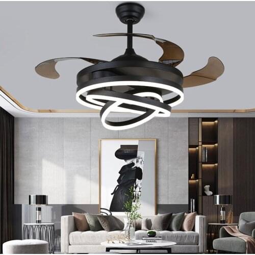 Nordic chandelier ceiling fan without blades bedroom ceiling fan lamp ceiling fans with lights decorative led ceiling lamps