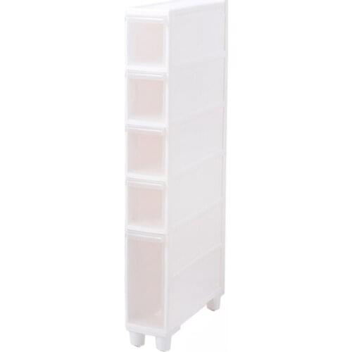 14CM quilting storage rack toilet narrow slit storage rack drawer storage cabinet bathroom quilting storage cabinet