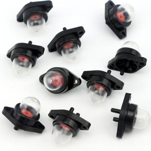 High Quality 10Pcs Carburetor Primer Bulb Fuel Pump Accessory Chainsaw 1950 1975 2050 Part 530071835