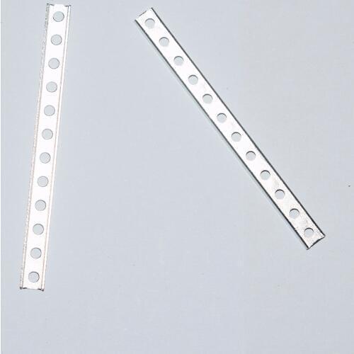 10/100pcs 60x5 low U iron/model material/rc car robot DIY toy part/technology model parts/baby toys/scientific accessories