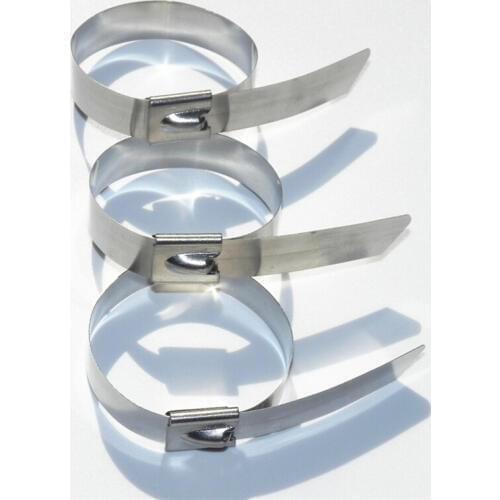 1000pcs/lot Stainless Steel Cable Ties WRAP 39 inch 7.9mm x 1000mm