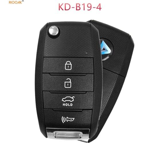5pcs KD900 KEYDIY B Series Remote KD B19-4 4 button Car Key for KD MINI/URG200/KD-X2 Key Programmer for Kia style ram 1500
