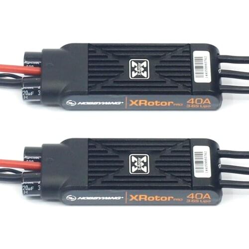 8PCS/lot Hobbywing XRotor Pro 40A ESC No BEC 3S-6S Lipo Brushless ESC DEO for RC for RC Drone Multi-Axle Copter Quadrocopter