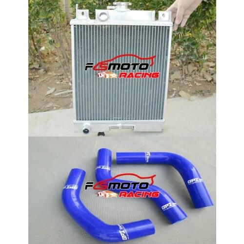 Aluminum Radiator + Silicone Hose For Suzuki Swift G13 GTI GA GL GLX GS GT L S Cultus Forsa II SF 1.0L 1.3L 1.6L L4 MT 1989-2004