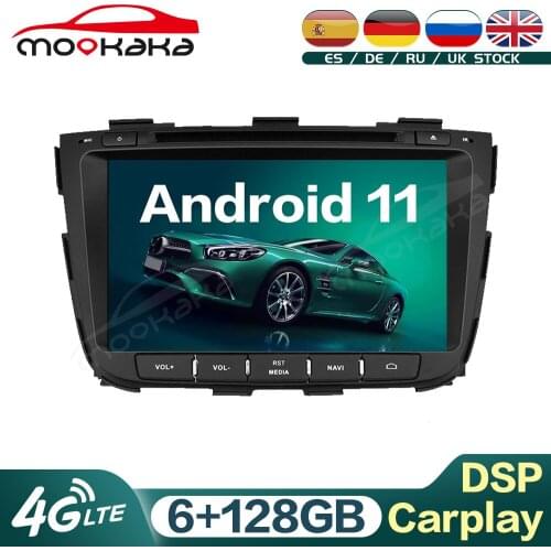 For KIA SORENTO 2013-2014 Android 11 6G+128GB Car Multimedia Player Auto Radio GPS Navigation Audio Stereo Head Unit Carplay DSP