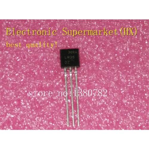 Free Shipping 20pcs/lots LM35DZ TO-92 New original IC In stock