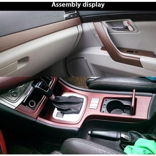 30*100cm DIY Car Styling Wood Stickers For Ford Focus 2 3 Volkswagen Audi A3 BMW E46 E90 Mini Cooper Renault Alfa Romeo Opel