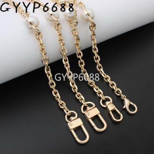 1-5pcs gold silver 2*7.5*10mm width good quantity Iron meterial chains with 4 kinds of snap hooks for chains bag wholesale price