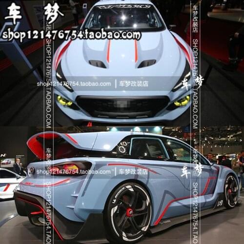 FOR Hyundai Motor Veloster Car Sticker Body Appearance The Latest Design Modified Fashion Sports Decal