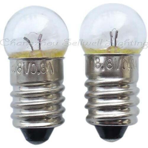 E10 G11 3.8v 0.3a Miniature Lamp Light Bulb A212