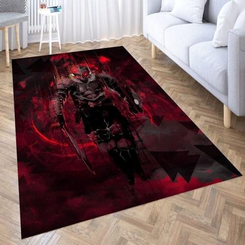 Goblin Slayer Carpet Decora Home Bedroom Kitchen Anti-slip Mat Rug Doormat Aisle Floor Mat Bath Mats Doormat