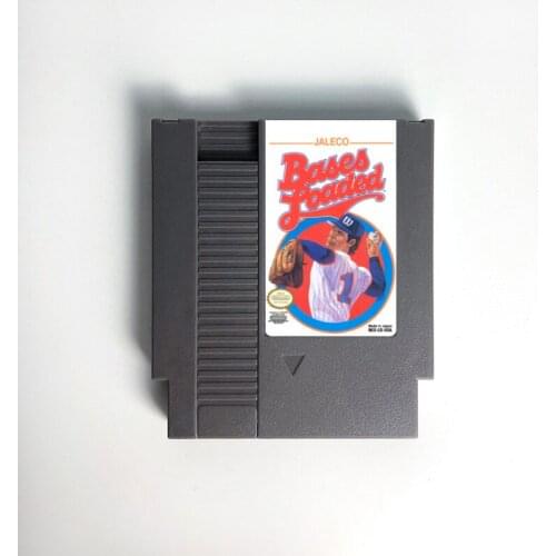 Bases Loaded 1 or 2 or 3 or 4 - Game Cartridge For NES Console 72 Pins 8bit