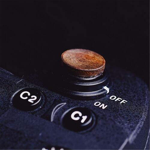 Wooden Wood Soft Shutter Release Button WITH STICKER For Sony A9 A7m3 A7RIII ILCE-7RM3 A7R MKIII
