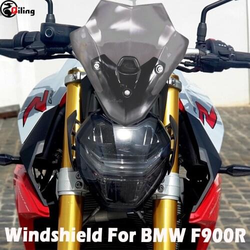 Motorcycle Windshield For BMW F900R F900 R 2020 F 900 R F 900R Motorcycle Fairing Windshield Deflector Heightened