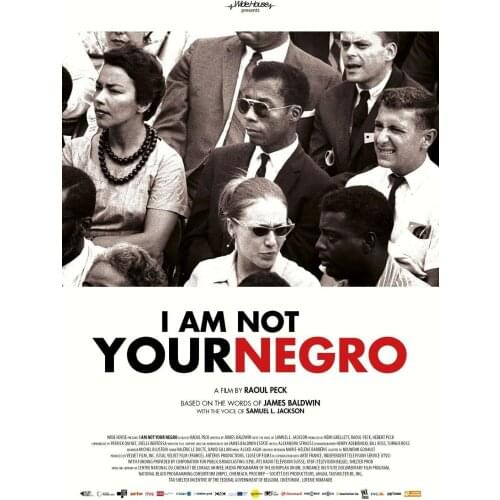 I Am Not Your Negro Movie Art print Silk poster Home Wall Decor