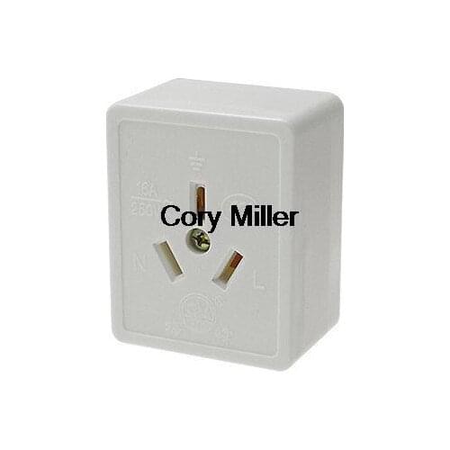 Power Socket Wall Plate Oulet 250V 16A 3 Pin Australia