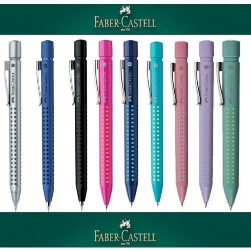 Faber-castell kavrama 2010 mekanik kurşun kalem, 0.7mm eraser pencil sharpener dry pastel brush canvas wood glass paint