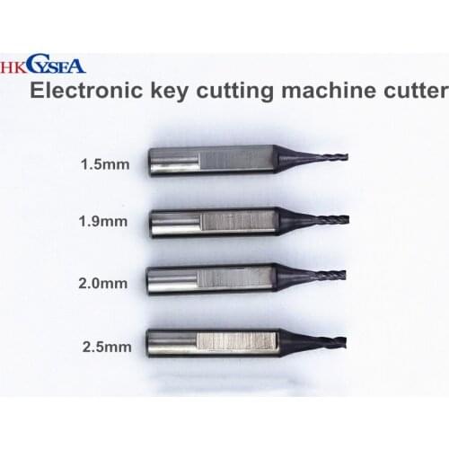 Raise 1.5/1.9/2.0/2.5mm Electronic Key Cutting Copy Making Machine Parts Accessories Sets Tools Bits Probe for Milling Cutter