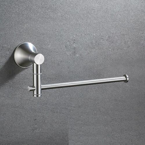 Vidric Top Quality 304 Stainles Steel Brushed Single Towel Bar Bath Towel Holder Towel Ring Bathroom Accessories
