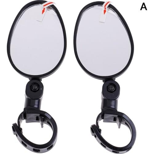 1/2pcs Bicycle Adjustable Rearview Mirror MTB Road Bike Safety Tool Handlebar Back Eye Cycling Rear View Mirrors Accessories