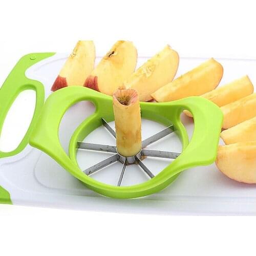 1PC Kitchen Apple Slicer Corer Cutter Pear Fruit Divider Tool Comfort Handle for Kitchen Apple Peeler KX 238