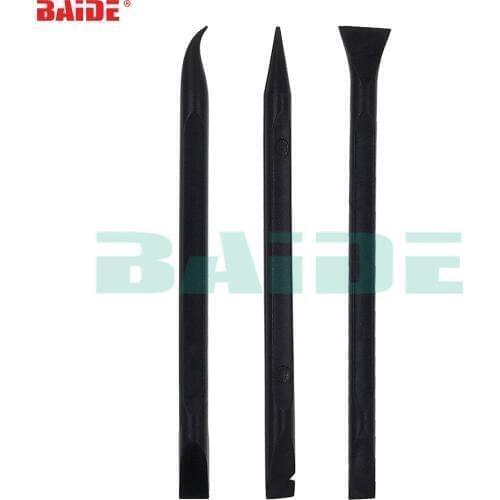 3 in 1 Black 6in Durable Anti-static Spudger ESD Safe Heavy Duty Plastic Spudger Mobile Phone Opening Repair Tool for Cell Phone