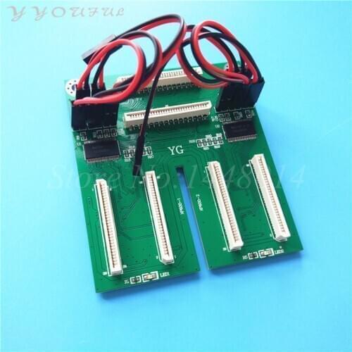 Eco Solvent Printer Adapter Convert Card For Epson DX5 To XP600 Double Head Connect Board Transfer Kit Allwin Human Xuli 1PC