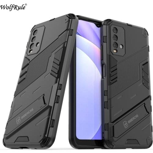 Case For Xiaomi Redmi 9T Cover For Redmi 9T 9 9A 9C Kickstand Shockproof Back Bracket Holder Cover For Redmi 9 9A 9C 9T Fundas