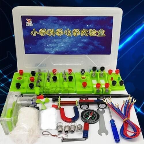 Electrical Series-Parallel Small Bulb Experiment Set Teaching Tool for Electromagnetic Circuit Experiment Box