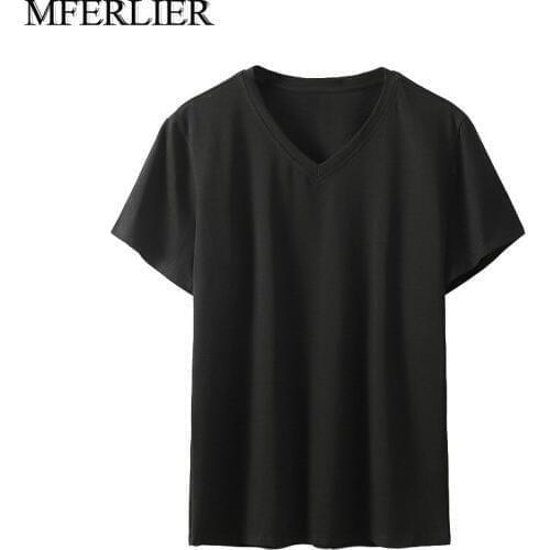 Summer men tshirt weight 160kg 5XL 6XL 7XL 8XL 9XL 10XL 11XL Plus size V-neck large size t shirt men