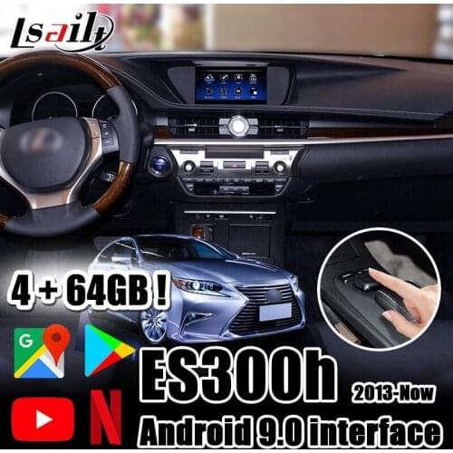 Lsailt PX6 Android 9.0 carplay & multimedia video interface with android auto,Youtube for 2014-2020 Lexus ES300h