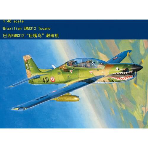 Hobbyboss model 81763 1/48 Brazilian EMB312 Tucano model kit