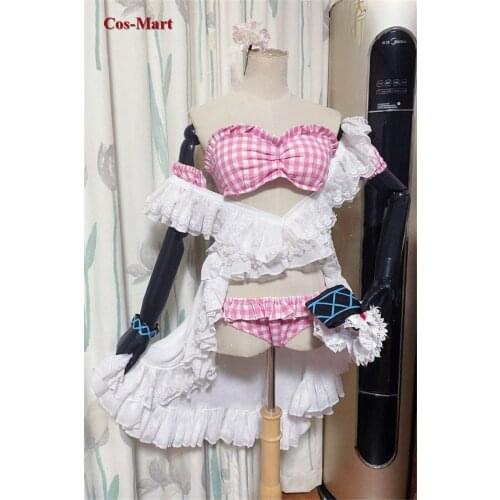 New Game Arknights Eyjafjalla Cosplay Costume RHODES ISLAND Cute Sweet Swimsuit Activity Party Role Play Clothing Custom-Make
