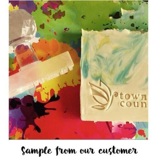 Custom Soap Stamp Custom Soap Mold Handmade Acrylic Soap Stamp Personalized Wedding Cookie Soap Decorating Tools