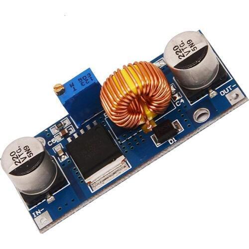 Adjustable DC-DC Converter Automatic Wide Boost Buck Voltage Regulator XL4015 4.0-38 V Module Solar Energy Power Supply Charging