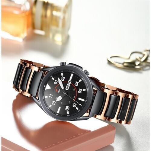 For samsung galaxy watch 3 45mm 41mm active 2 band for huawei watch gt 2 pro gt2e 46mm amazfit bip gtr2 gts2 strap 20mm 22mm