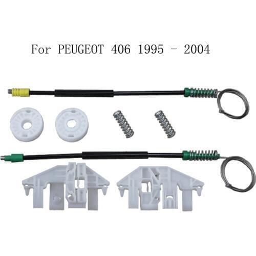 For PEUGEOT 406 1995 - 2004 Power Electric Car Window Regulator Window Lifter Repair Kit 4/5 Door, Front Left