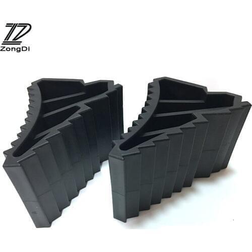 ZD Car Rubber Stop Slip Control Tire Triangle Pad For Volkswagen Polo VW Passat B5 B6 B7 Golf 4 5 7 Touran Bora Tiguan Jetta MK6