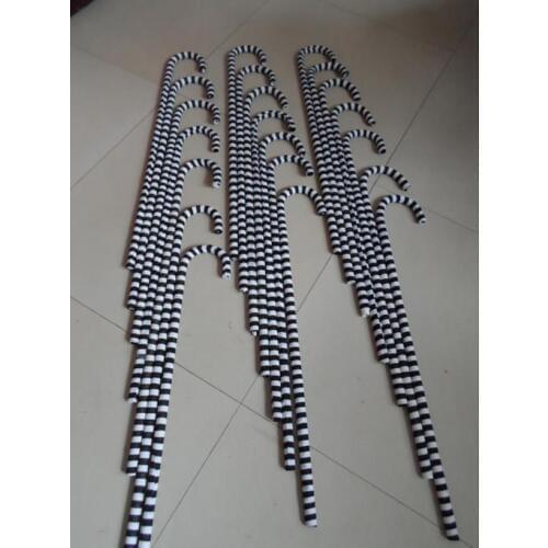 Belly Dance Cane Stick Halloween Christmas Fancy Dress Costume Accessory Ball party Gentlemen Walking Stripes Canes grand event
